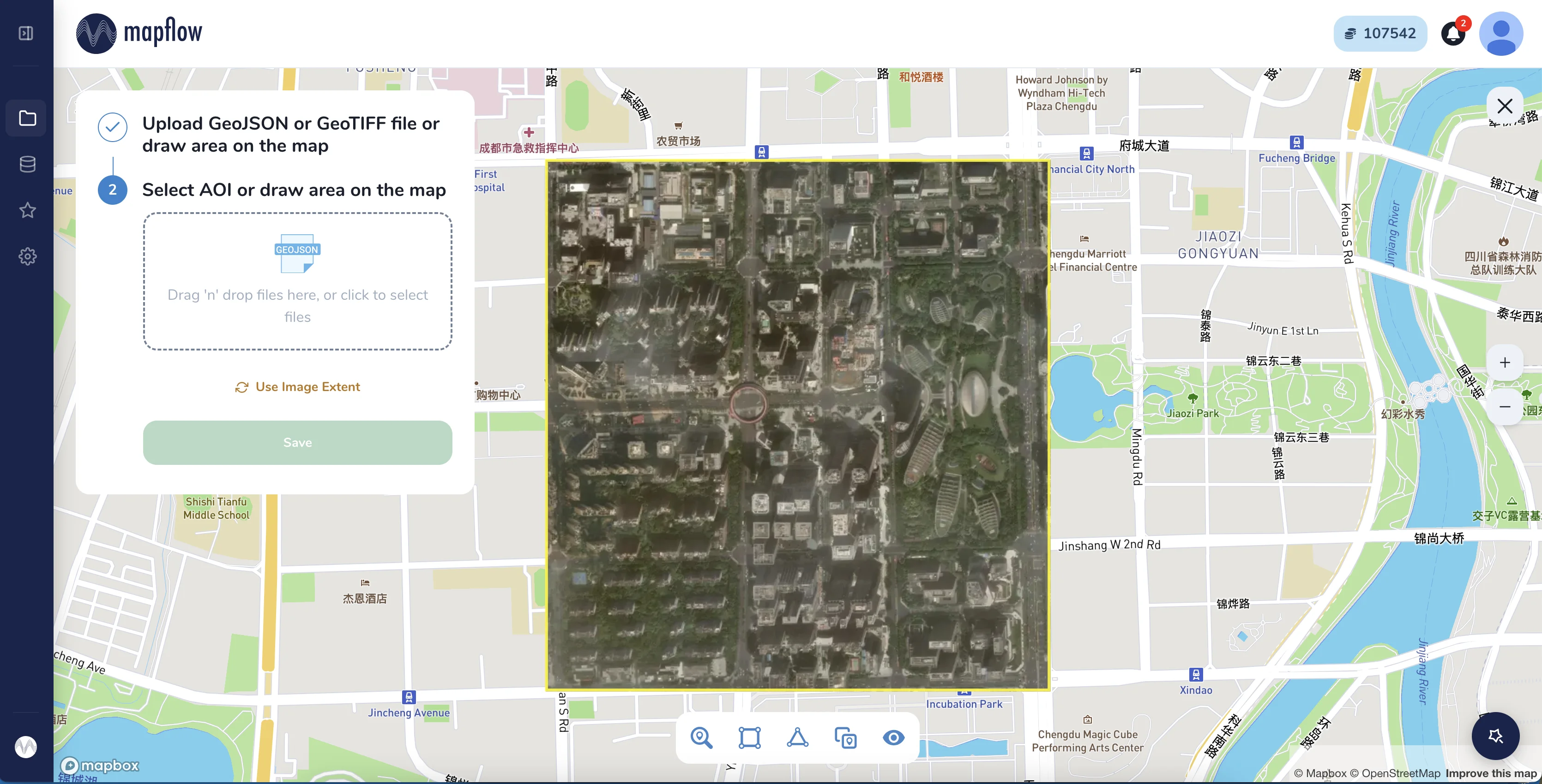 Preview & Set Your Area of Interest