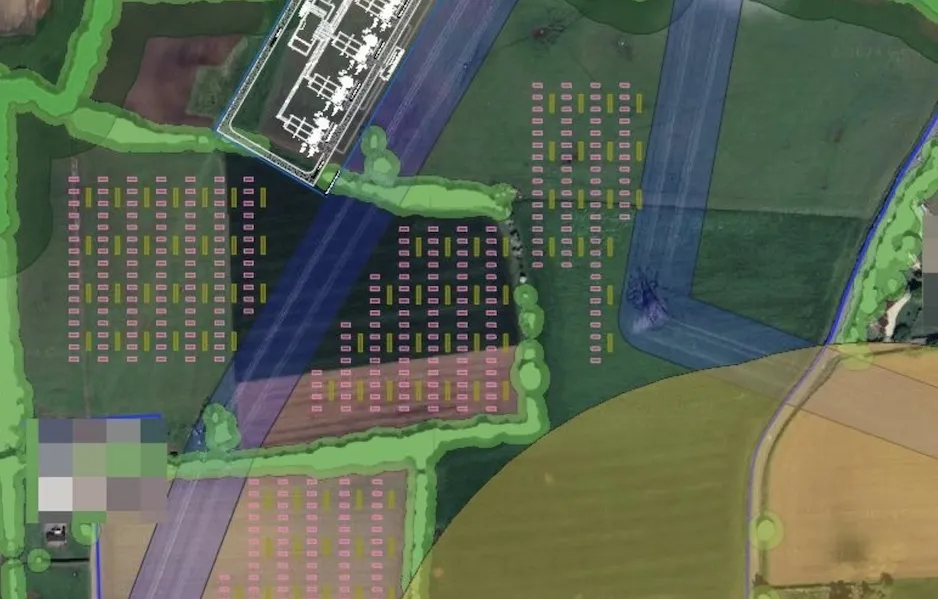 Planning solar plant construction projects with Mapflow